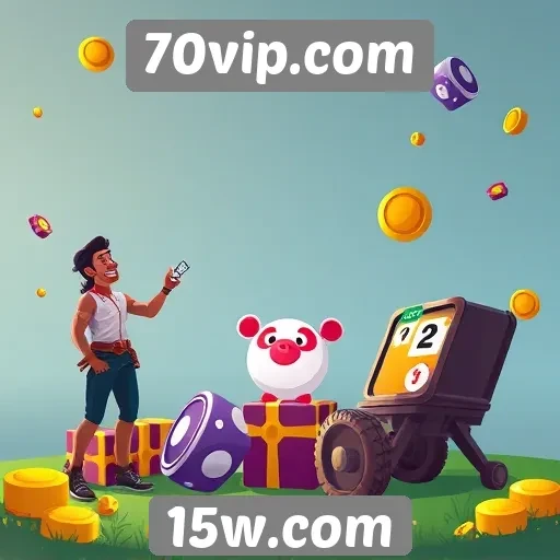 Variedade de jogos disponíveis em 70vip.com