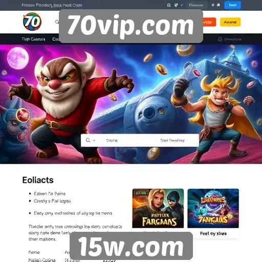 Como 70vip.com se destaca na indústria de jogos